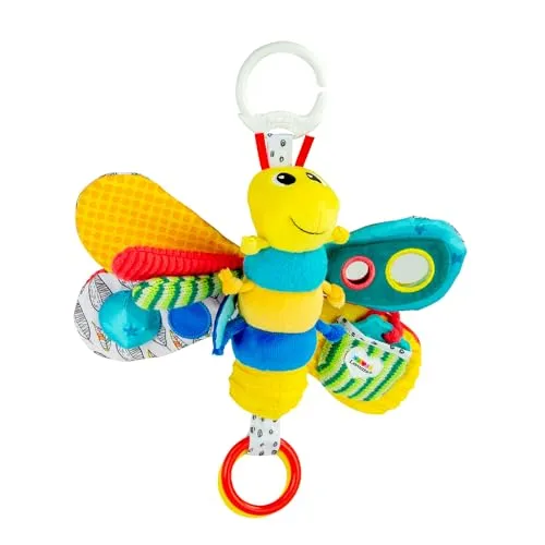 Babyleke Sensorisk Med 26x6,7x25,4cm Speil Og Klips 0–6 Mnd Lamaze L27024A