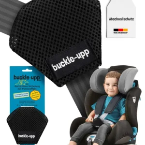 Barnesete Anti-escape Sikkerhetslås Bilbelte, Svart – 25kg Buckle-upp