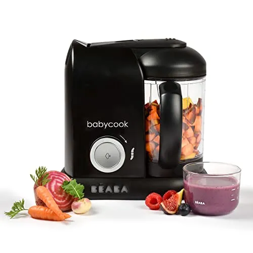 Babymatmaskin 4-i-1 700W 4W 1,1L Dampkoker Og Mikser Béaba Babycook Solo
