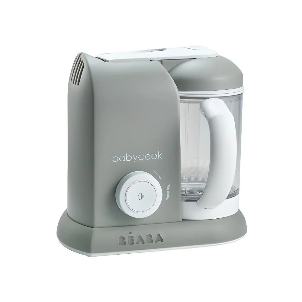 Babymatmaskin 4-i-1 Med Dampkoking 4W XL 1L Grå Béaba 912461