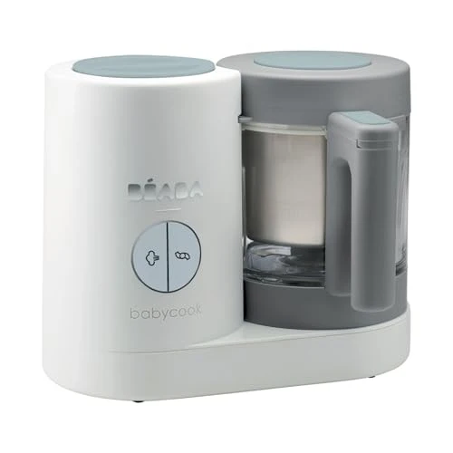 Babymatmaskin 6-i-1 Med 6W Dampkoking 1000W 1,25L – Béaba Babycook Neo