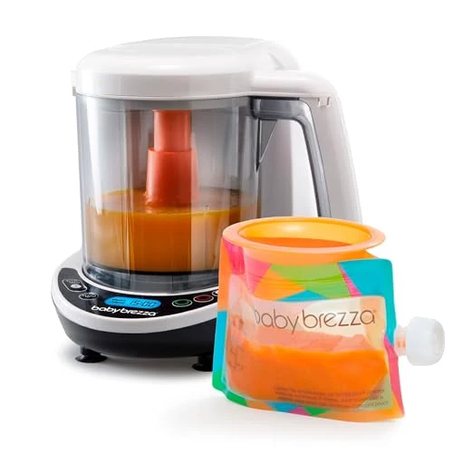 Babymatmaskin Med Damping Og Miksing 900ml BabyBrezza BRZ00141