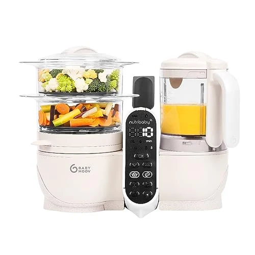 Babymoov Nutribaby 6-i-1 2,2L Dampkoker Og Mikser Babymoov A001135