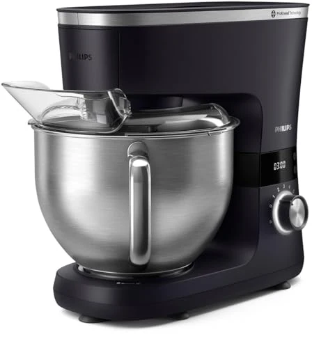Kjøkkenmaskin 5,5L 1000W Med 8 Hastigheter Og Timer Philips HR7962/01