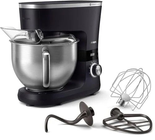 Kjøkkenmaskin 5,5L 1000W Med 8 Hastigheter Og Timer Philips HR7962/01