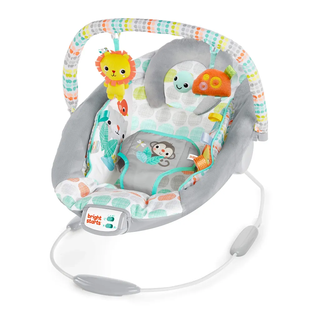 Babygynge Med Beroligende Vibrasjon Og Musikk 0–6 Mnd 9kg Bright Starts
