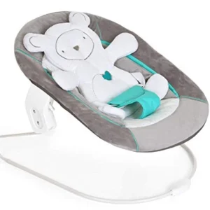 Vippestol 0–9kg 20kg Med Vuggefunksjon, Hearts Grey – Hauck H-66188