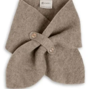 Babyskjerf I Merinoull, Fleece, Oransje Melert – Engel Natur 100