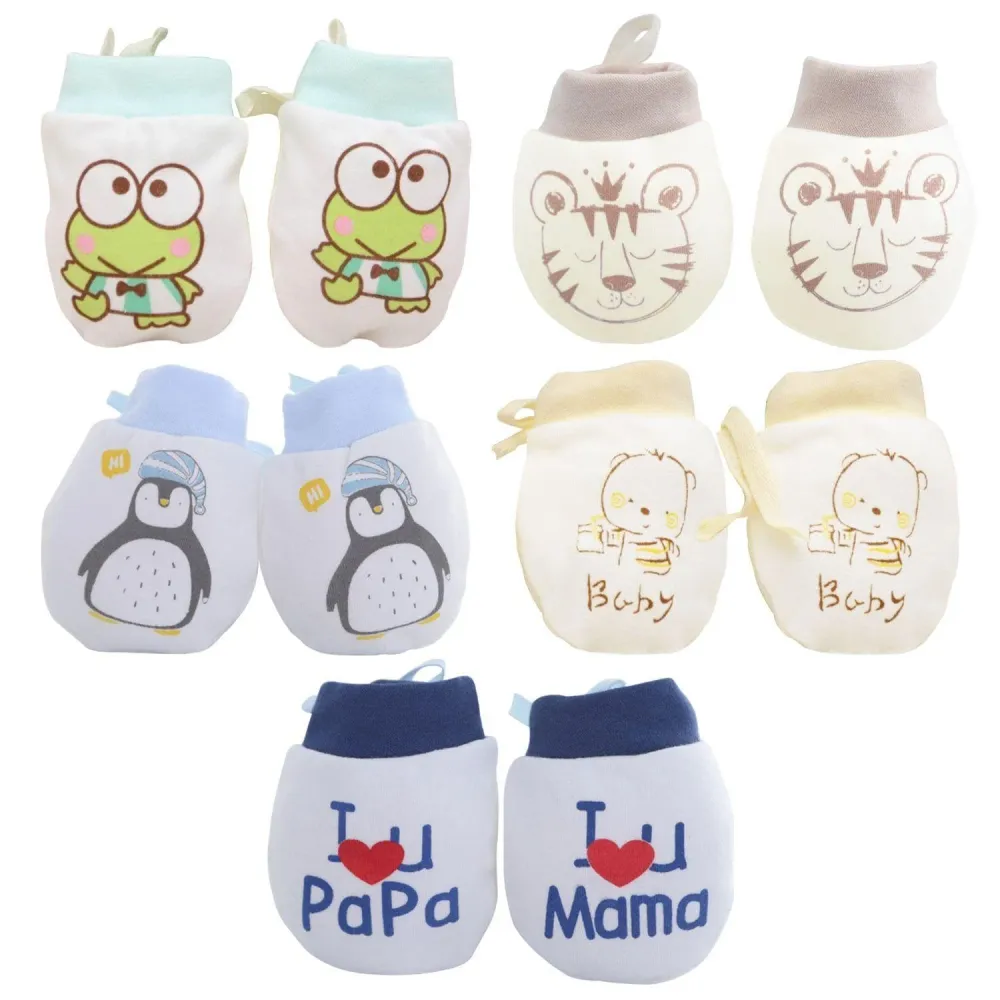 Babyvotter Bomull 5 20x15x1cm Par, Antiripe Og Regulerbare – CVFRTT
