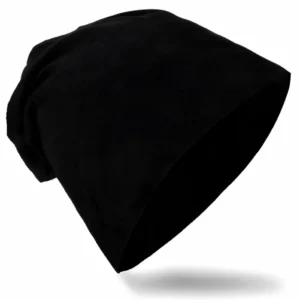 Barn Lue 48–53cm Ensfarget Beanie, Flere Størrelser – Miobo