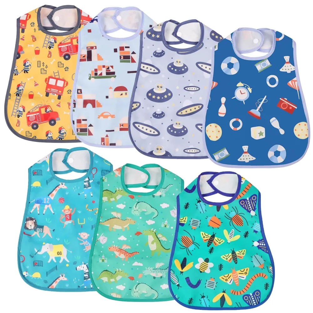 Smekke Baby Vanntette Med Lomme, 7-pack Unisex Barn 6 Mnd–3 År Aolso
