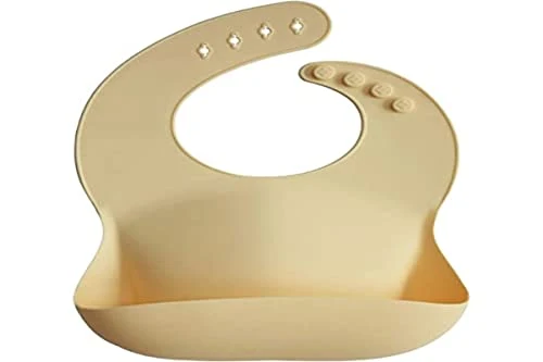 Smekke Silikon, Justerbar Og Vanntett Med Dyp Lomme, BPA-fri – Mushie 100