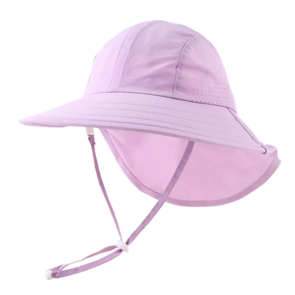 Solhatt Baby Med UV-beskyttelse Og Nakkeskygge Baby – Pesaat