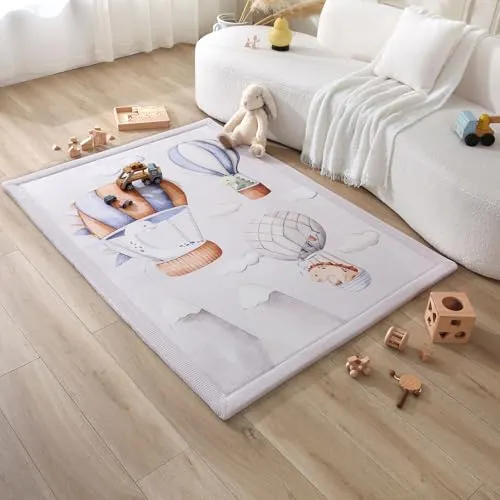 Lekematte 170x120x2,5cm, memory foam, antiskli, baby – Hakuna Matte HM-CP-170-120-DB