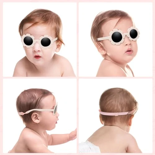 Solbriller Baby 0–24 Mnd Med Justerbar Stropp UV400 Unisex Hifot