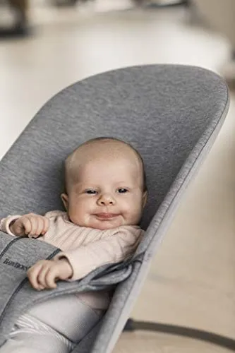 Babygynge Ergonomisk Med Naturlig Vugging, Grå 89,5x39x10cm BabyBjörn 006072