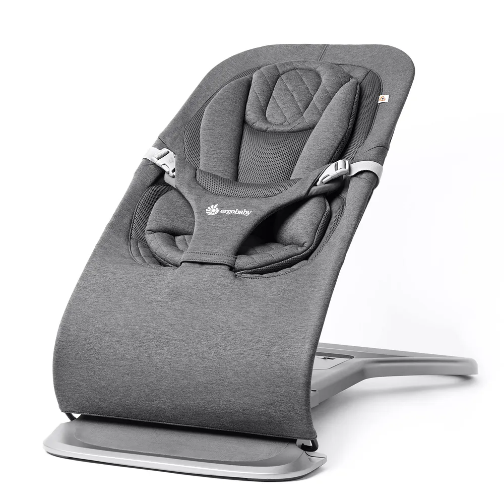 Babygynge 3-i-1 ergonomisk 2,5–13,2kg, sammenleggbar, Charcoal Grey sklep Ergobaby Evolve