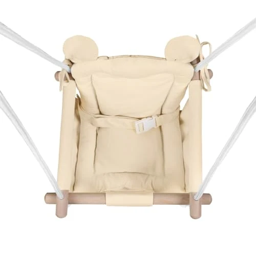 Babyhuske 6–36 Mnd, Tre/bomull, Opptil 60kg, Beige – TULANO Hop