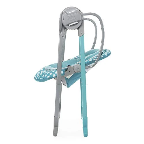 Babyhuske elektronisk 0–6 mnd 9kg turkis med fjernkontroll Polly Swing Up Chicco