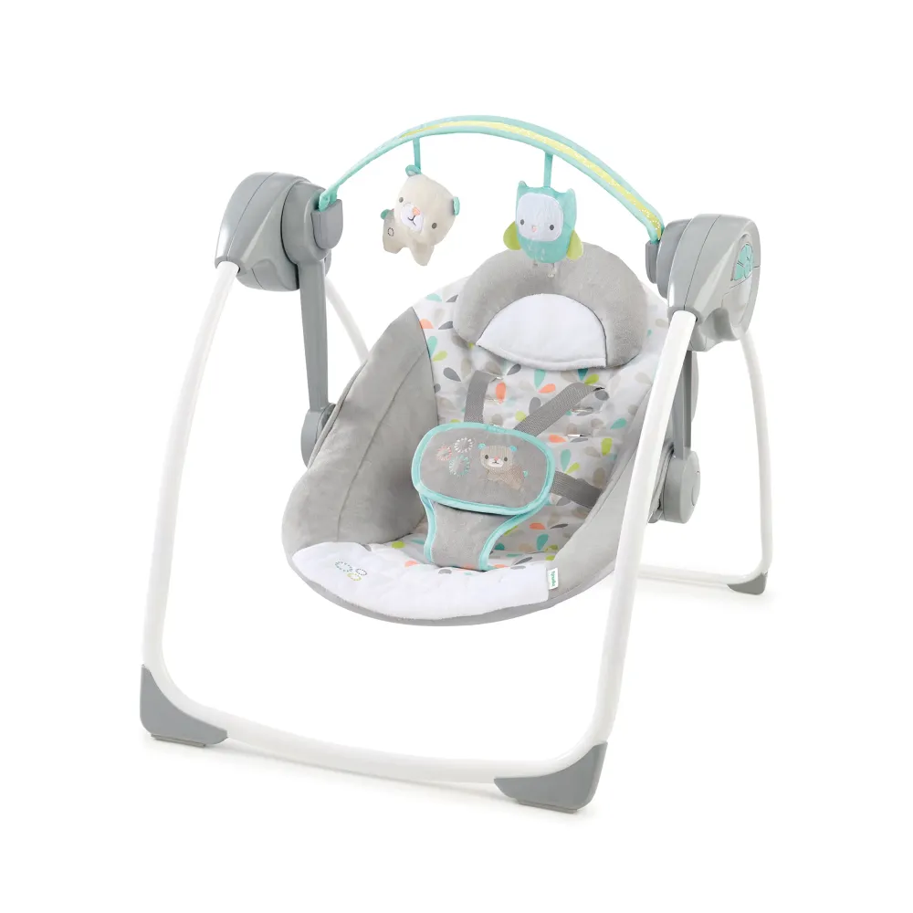 Babyswing med 6 hastigheter, 8 melodier og timer, Fanciful Forest, Ingenuity