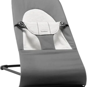 Vippestol Babybjørn Ergonomisk Balance Soft, Vevd/jersey, Grå/grå BabyBjörn