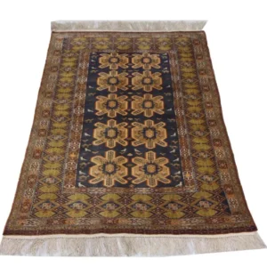 Afghansk teppe - 175 x 108 cm - blå