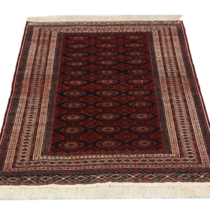 Afghansk teppe - 177 x 133 cm - blå