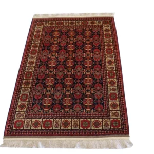 Afghansk teppe - 182 x 121 cm - rød