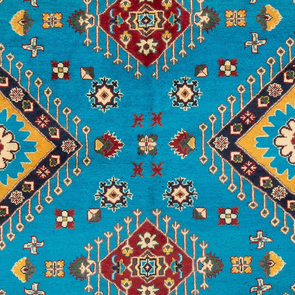 Afghansk teppe - 195 x 150 cm - blå
