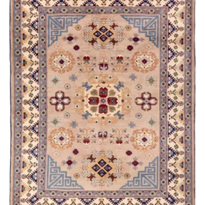 Afghansk teppe - 200 x 150 cm - beige