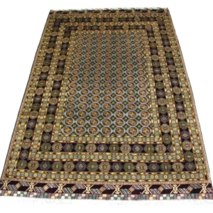 Afghansk teppe - 298 x 199 cm - blå