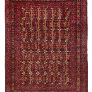 Afghansk teppe - 353 x 254 cm - rust