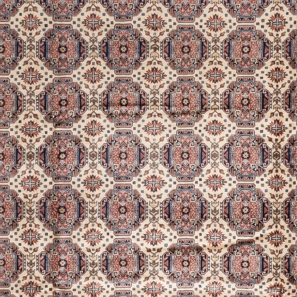 Afghansk teppe - 492 x 303 cm - mørk beige