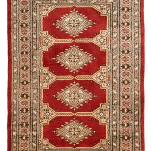 Afghansk teppe - Bukhara - 123 x 78 cm - rød