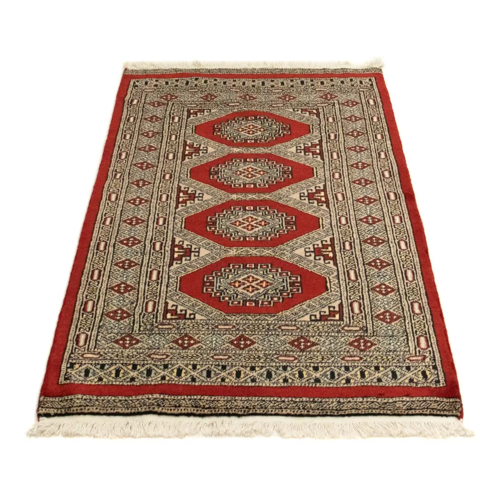 Afghansk teppe - Bukhara - 124 x 79 cm - rød
