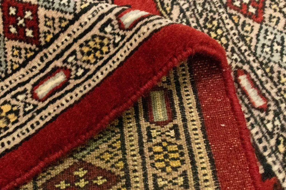 Afghansk teppe - Bukhara - 124 x 79 cm - rød