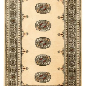 Afghansk teppe - Bukhara - 129 x 78 cm - beige