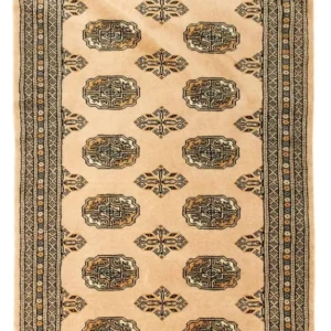Afghansk teppe - Bukhara - 130 x 77 cm - beige