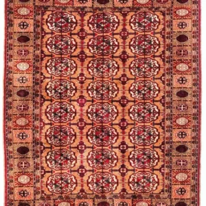 Afghansk teppe - Bukhara - 156 x 122 cm - laks
