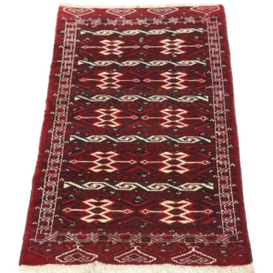 Afghansk teppe - Bukhara - 165 x 90 cm - mørk rød