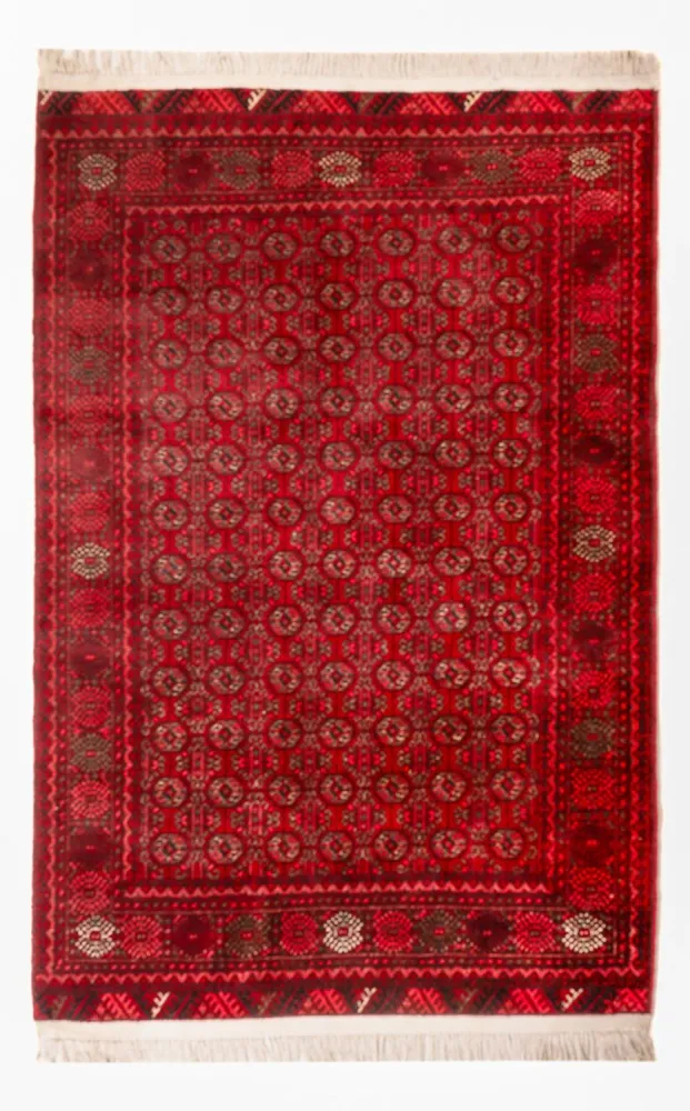 Afghansk teppe - Bukhara - 200 x 125 cm - rød