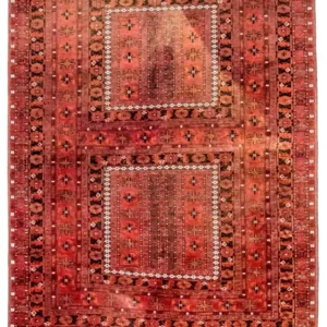 Afghansk teppe - Bukhara - 225 x 172 cm - rød