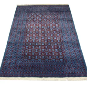 Afghansk teppe - Bukhara - 286 x 198 cm - blå
