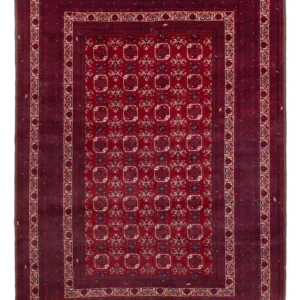 Afghansk teppe - Bukhara - 288 x 197 cm - rød