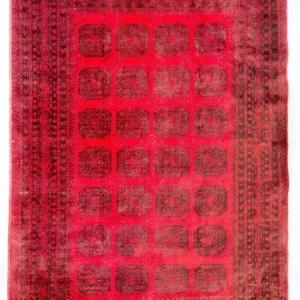 Afghansk teppe - Bukhara - 292 x 203 cm - rød
