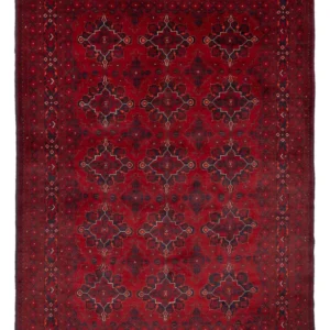 Afghansk teppe - Bukhara - 293 x 194 cm - rød