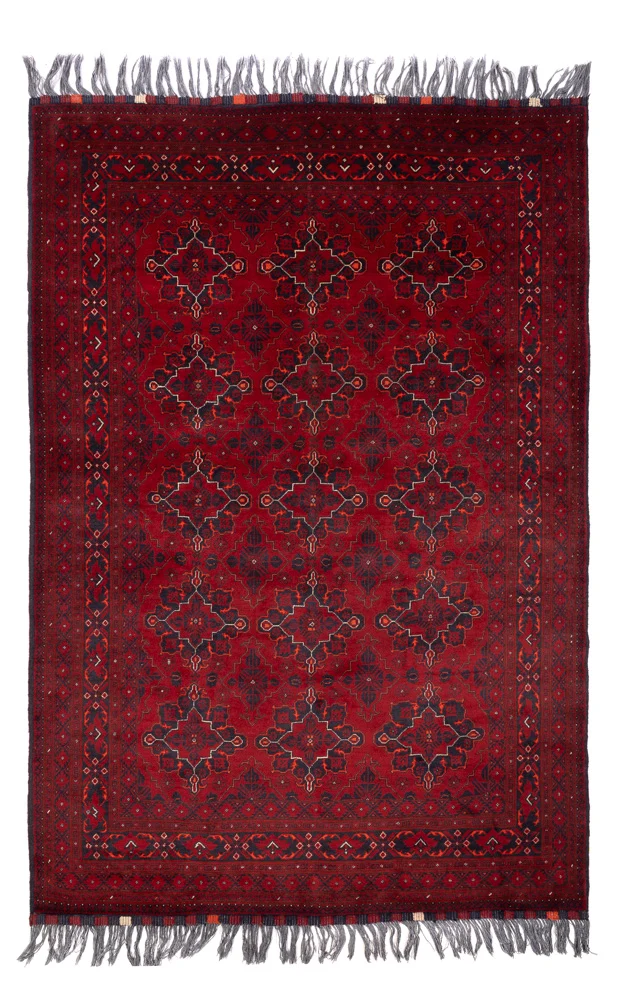 Afghansk teppe - Bukhara - 293 x 194 cm - rød