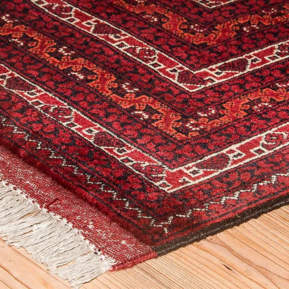 Afghansk teppe - Bukhara - 293 x 201 cm - rød