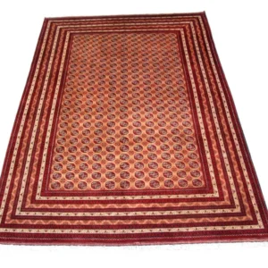 Afghansk teppe - Bukhara - 294 x 199 cm - rød