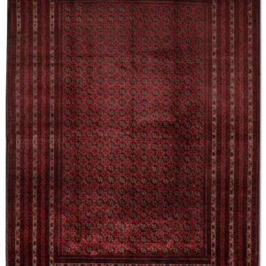 Afghansk teppe - Bukhara - 299 x 195 cm - rød